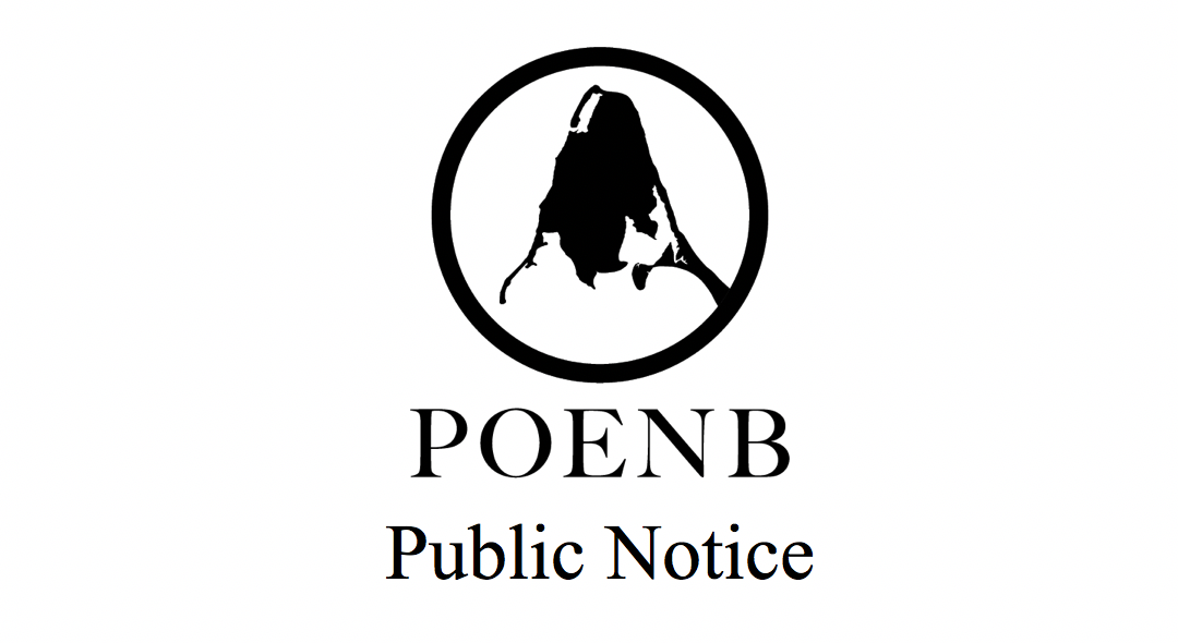 POENB Public Notice
